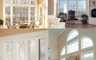 Showing Energy-Efficient Windows in living room and dining rooms.